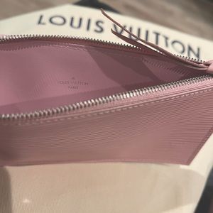 Louis Vuitton Felicie Zip Wallet insert Only - Epi Leather Ballerina Pink - New